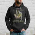 Power Of The Army Hooah Veteran Pride Military Hoodie Gifts for Him