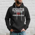 Protest Gendern No Dank Hoodie Geschenke für Ihn