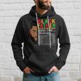 Proud African Dad Black Father Junenth Father's Day 2024 Hoodie Gifts for Him