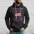 Proud Husband Of A Us Military Veteran Veteran's Day Hoodie Gifts for Him