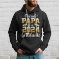 Proud Papa Of A Class Of 2024 Graduate Senior Graduation Hoodie Gifts for Him