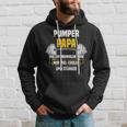 Pumper Papa Kraftsport Gym Lustiges Bodybuilding Mit-Ausschnitt Kapuzenpullover Geschenke für Ihn