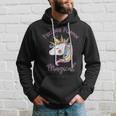 Punk Rock Anarchy Unicorn Hoodie Gifts for Him