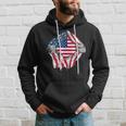 Pure American Blood Inside Me Country Flags Hoodie Gifts for Him