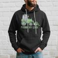 Pushing My Luck Construction Worker St Patrick's Day Boys Hoodie Gifts for Him