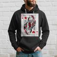 Queen Of Hearts Valentines Day Cool V-Day Couple Matching Hoodie Gifts for Him