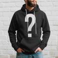 Question Mark Symbol Punctuation Mark Hoodie Geschenke für Ihn