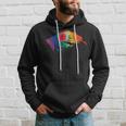 Rainbow Komodo Dragon Raver Dj Edm Rave Music Festival Hoodie Gifts for Him