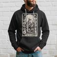 The Reader Tarot Card Book Lover Skeleton Reading Book Hoodie Gifts for Him