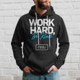 Real Broker Work Hard Be Kind Core Value White And Blue Hoodie Gifts for Him
