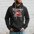 Recovery Sobriety Recover Out Loud Hoodie Gifts for Him