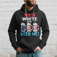 Red White And Beer Me Usa America Flag Stars And Stripes Hoodie Gifts for Him