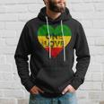 Reggae Heart One Love Rasta Reggae Music Rastafarian Jamaica Hoodie Gifts for Him