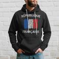 Republique Francaise Vintage French Flag Hoodie Gifts for Him