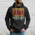 Retired 2024 Retirement Finally Retired Humor Retirement Hoodie Gifts for Him