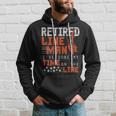 Retired Lineman Retirement Hoodie Gifts for Him