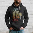 Retro Best Cairn Terrier Dad Ever Dog Papa Father's Day Hoodie Gifts for Him