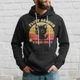 Retro Cat Fluff Around And Find Out Sayings Hoodie Gifts for Him