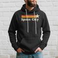 Retro Distressed Houston Baseball Space City Hoodie Gifts for Him