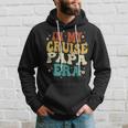 Retro Groovy In My Cruise Papa Era Cruise Father's Day Hoodie Gifts for Him
