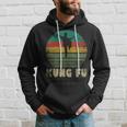 Retro Kung Fu Fighter Fighting Martial Arts Vintage Kung Fu Hoodie Gifts for Him