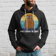 Retro Rodent Capybara Dont Be Worry Be Capy Hoodie Gifts for Him