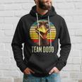 Retro Team Dodo Hoodie mit Vintage Sonnenuntergang und Vogel Design Geschenke für Ihn