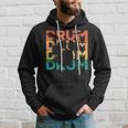 Retro Vintage Drums For Drummers & Drummers Hoodie Geschenke für Ihn