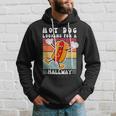 Retro Vintage Hot Dog Looking For A Hallway Hoodie Gifts for Him