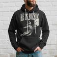 He Is Rizzin' Jesus Playing Basketball Hoodie Gifts for Him