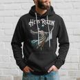 He Is Rizzin Jesus Playing Volleyball Sports Rizz Hoodie Gifts for Him