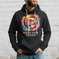 Round Rock Texas Total Solar Eclipse 2024 Labrador Retriever Hoodie Gifts for Him