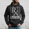 Rx Rated Pharmacology Pharmacist Medical Student Hoodie Gifts for Him