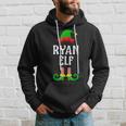 Ryan Elf Personalized Name Christmas Family Matching Hoodie Gifts for Him