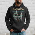 Sankofa Learn From The Past African Bird Black History Hoodie Gifts for Him