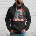 Santazilla Japanese Monster Kaiju Christmas Hoodie Gifts for Him