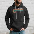 Seattle Retro Style Hometown Pride Hoodie Gifts for Him