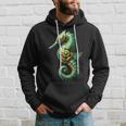 Seepferdchen Hippocampus Roboter In Grünem Gewand Hoodie Geschenke für Ihn