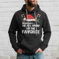 Seriously…We All Know I'm The Favorite Santa Hat Xmas Family Hoodie Gifts for Him