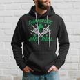 Shamrock And Roll Rock And Roll Saint Patrick's Day Skull Hoodie Gifts for Him