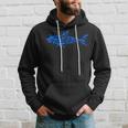 Shark Silhouette Shark Fish Sharks Hoodie Gifts for Him