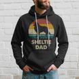 Sheltie Dad For Sheltie Dogintage Hoodie Geschenke für Ihn