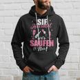 Sie Heiratet Wir Saufen Nur Junggesellenabschied Hoodie Geschenke für Ihn