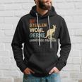 Sie Stellen Wohl Gerne Unnecessary Fragen Retro Kangaroo S Hoodie Geschenke für Ihn