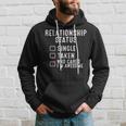 Single Taken Who Cares I'm Awesome Relationship Status Hoodie Gifts for Him