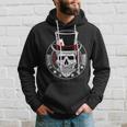 Skull Poker Ace Of Hearts Casino Gambling Card Player Hoodie Gifts for Him