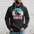 Skunk Vintage Retro Silhouette Hoodie Gifts for Him