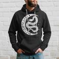 Snake Stars Sky Half Moon Herpetologist Reptile Lover Hoodie Gifts for Him