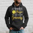 Softball My Favorite Player Calls Me Grammy Cheering Sport Hoodie Gifts for Him