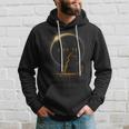 Solar Cat Eclipse View Totality April 8 2024 Astronomy Cat Hoodie Gifts for Him